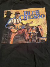 Load image into Gallery viewer, Blue Chicago T-shirt XL

