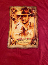 Load image into Gallery viewer, Y2K Indiana Jones and the Last Crusade Disney T-shirt Large
