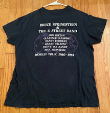 Load image into Gallery viewer, &#39;81 Bruce Springsteen T-shirt Large
