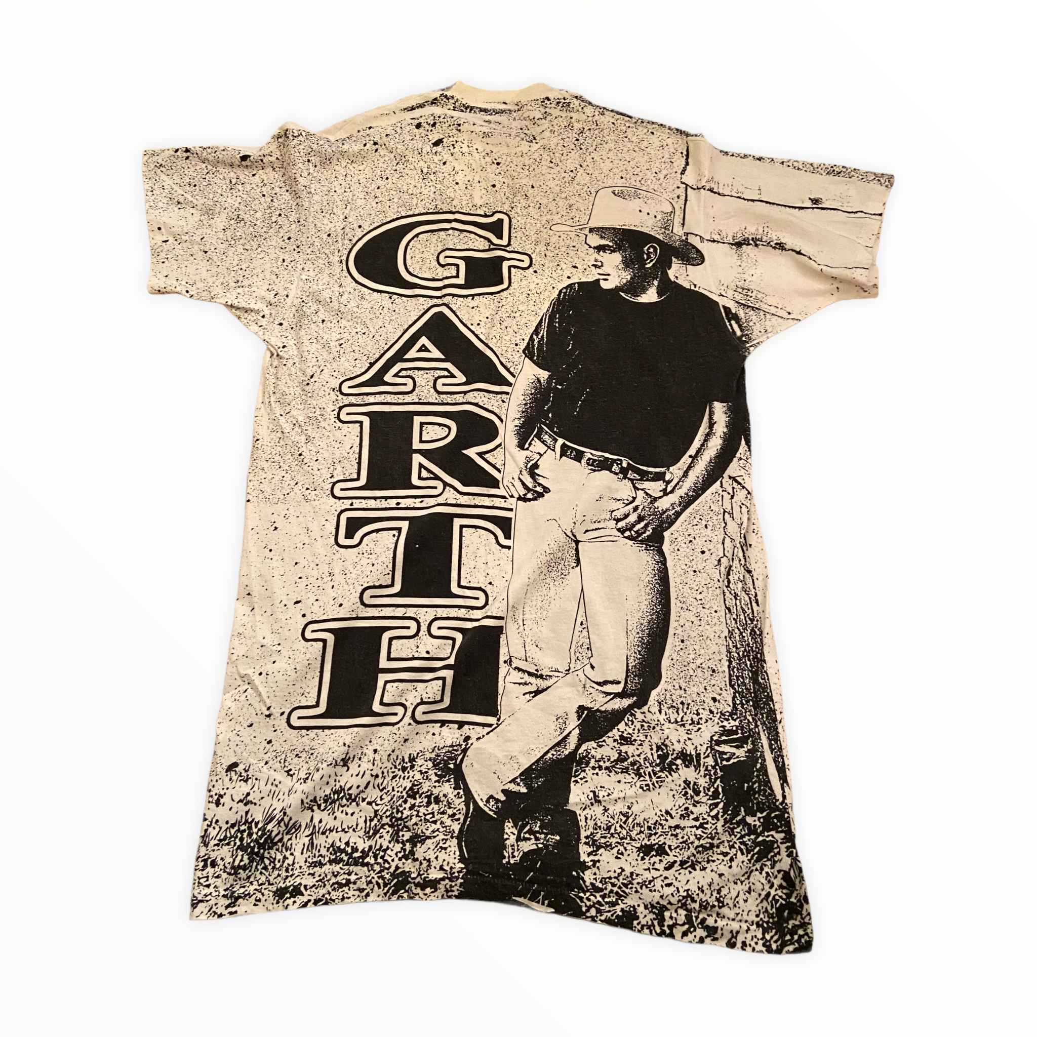 90s Garth Brooks AOP T-shirt – Sound and Vision Tees